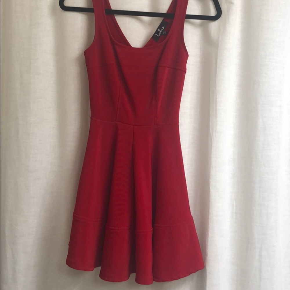 Lulus Red Skater Dress